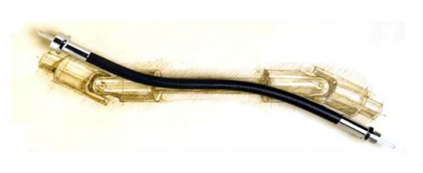 Flexible shaft set shop rotary
